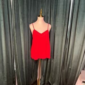 Robin K Vibrant Red Camisole